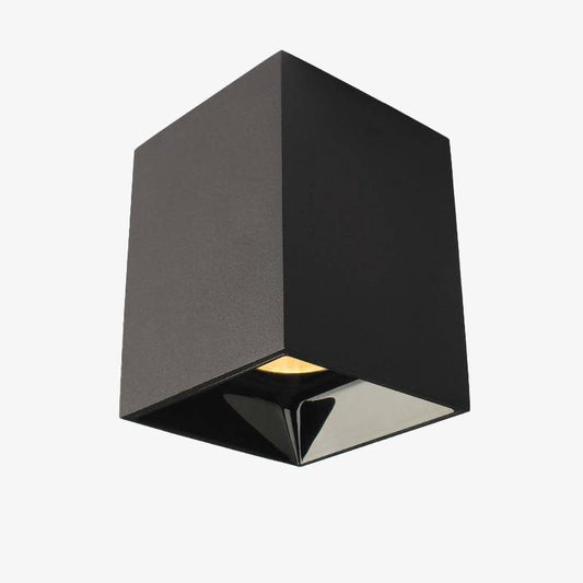 Moderno faretto LED quadrato dal design geometrico Loft