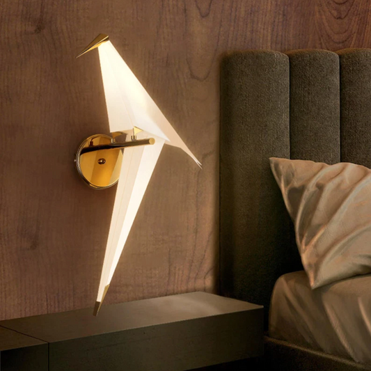 Lampada da parete moderna a forma di uccello dal design Bird