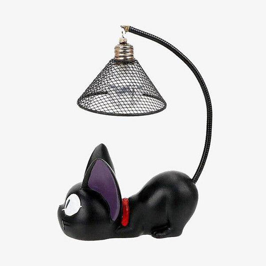 Lampada da tavolo LED per bambini a forma di gatto nero Cartoon