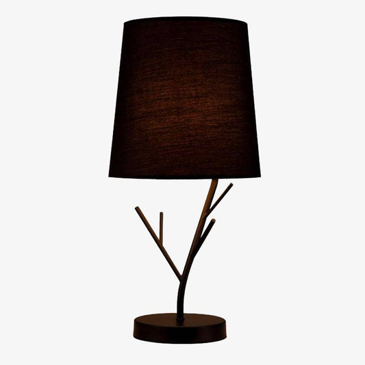 Lampada da tavolo LED a forma di albero con paralume