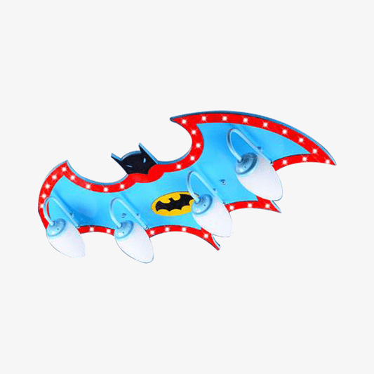 Plafoniera per bambini con simbolo Batman